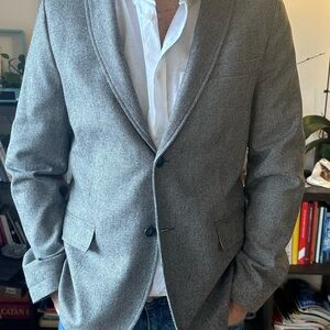 Tristan Classic Gray Blazer for Men